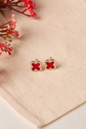 Heliophilia Silver Pendientes CKP9862 Dorados